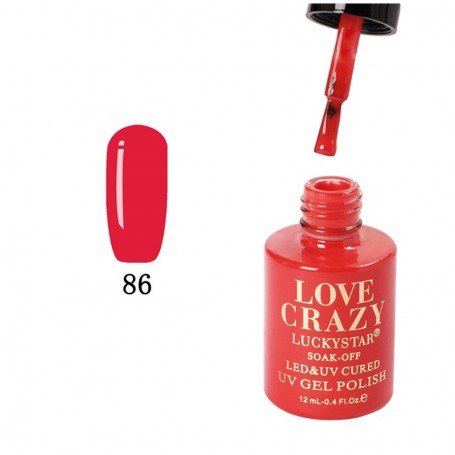 Esmalte de gel semipermanente Love Crazy (número 086)