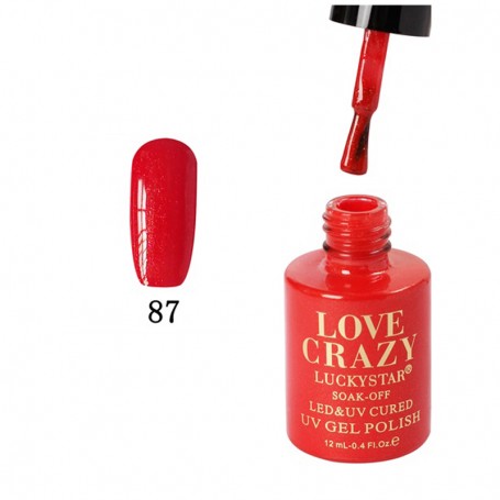 Esmalte de gel semipermanente Love Crazy (número 087)