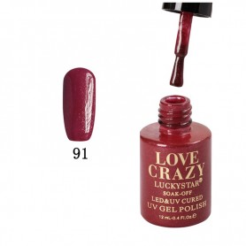 Esmalte de gel semipermanente Love Crazy (número 091)