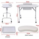 Mesa para manicura Plegable, con cajón