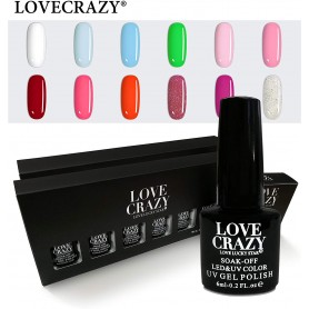 Lote de esmaltes semipermanentes 6 ml de 12 uds, Kit YoungSerie