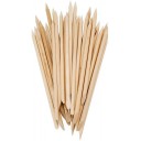 palillos naranjos de manicura