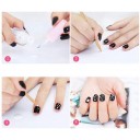 palillos naranjos de manicura