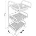 Carros de Mantenimiento con Ruedas Profesional para Peluquería