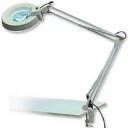 Lámpara de mesa con lupa para manicura, con luz UV