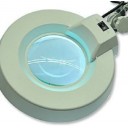 Lámpara de mesa con lupa para manicura, con luz UV