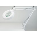 Lámpara de mesa con lupa para manicura, con luz UV