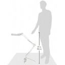 Lámpara de mesa con lupa para manicura, con luz UV