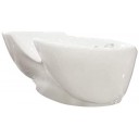 Lavabo Desmontable para Lavacabezas de Peluquería, Lavabo Recambio para Lavacabezas de Peluquería, Modelo General (Blanco)