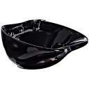 Lavabo Desmontable para Lavacabezas de Peluquería, Lavabo Recambio para Lavacabezas de Peluquería, Modelo General (Negro)