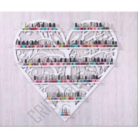Estantería de 6 Baldas Esmaltes de Uñas Rack Soporte