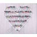 Estantería de 6 Baldas Esmaltes de Uñas Rack Soporte
