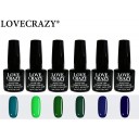 Lote de esmaltes semipermanentes 6 ml de 6 uds (11,12,13,14,15,16)