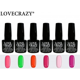 Lote de esmaltes semipermanentes 6 ml de 6 uds (39,42,43,12,25,46)