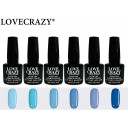 Lote de esmaltes semipermanentes 6 ml de 6 uds (5,6,7,8,9,10)