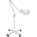 Lámpara de pie con lupa LED