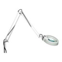 Lámpara de pie con lupa LED