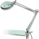 Lámpara de mesa con lupa para manicura, con luz LED