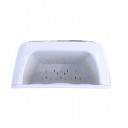 Lámpara secador de uñas UVLED con conexión de altavoz bluetooth 60W, color blanco