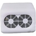 Aspirador para Polvo de Uñas de dos motores, color blanco
