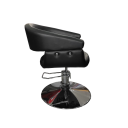 Sillón profesional 360º giratoria con base fijo de metal y altura regulable, modelo 006-57