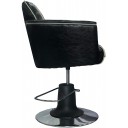 Sillón Profesional 360º Giratoria, Asiento Suave y Cómodo de Material Piel, modelo M1