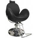 Sillón Profesional 360º Giratoria con Base Fijo y Apoyapies de Metal y Altura Regulable, modelo 1068B