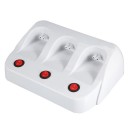 Calentador de Cera Tibia, Roll On Cera Fría, Depilación Profesional (Blanco 3T)