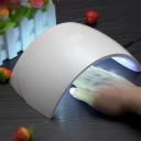 Secador de Uñas 24W Lámpara LED UV Profesional con Temporizador