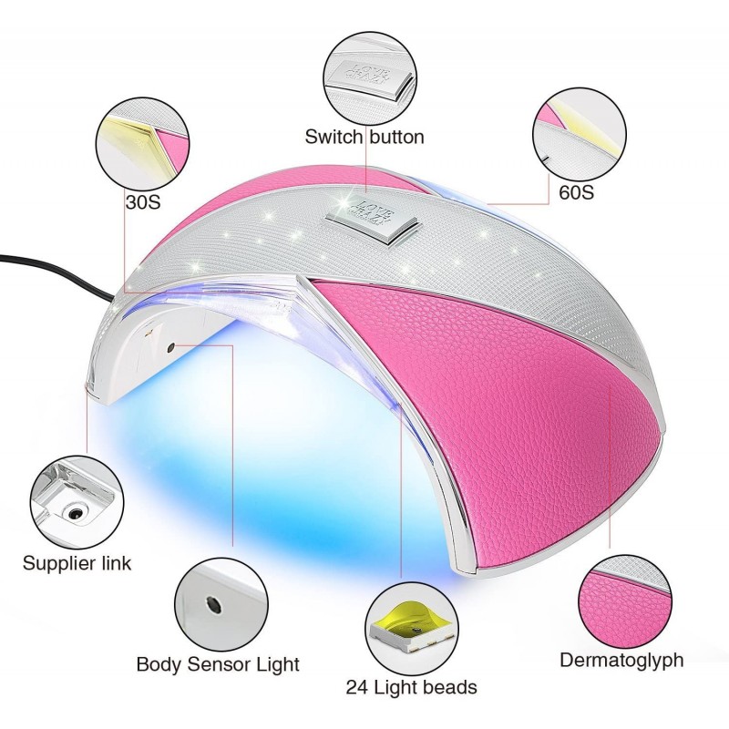 lampara de esmalte semipermanente