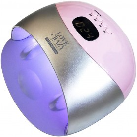 Lámpara Secador de Uñas 48W LED UV con 4 Temporizadores Profesional, color rosa