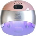Lámpara Secador de Uñas 48W LED UV con 4 Temporizadores Profesional, color rosa palo