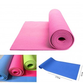 Esterilla Fitness de Ejercicio, Alfombra de Yoga, Fino y Suave, Plegable y Fácil de Transportar