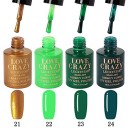 Kit de colores esmaltes 4 pcs en gel manicura semipermanente 21-24