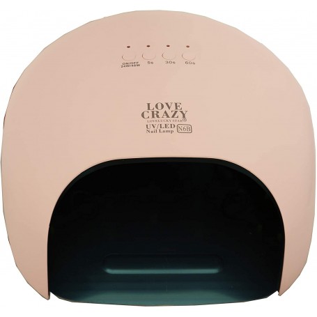 Lámpara Secador de Uñas, LED/UV Gel Esmalte de Uñas - N6B(Rosa)