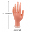Mano Practicas Practica Suaves Y Flexibles, Para Formación De Manicura (modelo A)