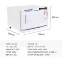 Calentador esterilizador de toallas UV 16L para salon spa salón de belleza spa manicura nail art