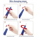 Máquina Eléctrica de torno de uñas de 65W 40000 RPM, modelo strong 210