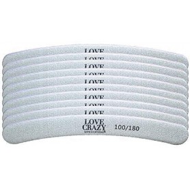 Kit 10 limas 100/180 con forma curvado