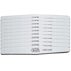 Kit 10 limas 100/180 con forma poligonal