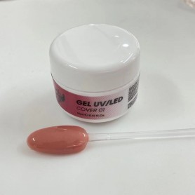 Gel constructor UV 15ml, color Rosa Cover