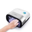 Secador de uñas SUN3, 48W para curado de lámpara de esmalte de gel, con sensor de movimiento, pantalla LCD