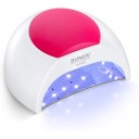 Lámpara Secadora de Uñas Profesional LED UV Lampara Uñas de Gel, Curado Luz en 4 modos para tiempo 10s, 30s, 60s y 90s