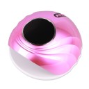Lámpara secador de uñas LED UV de 120W para el secado de geles y esmaltes permanentes, color rosa