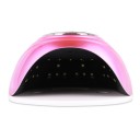 Lámpara secador de uñas LED UV de 120W para el secado de geles y esmaltes permanentes, color rosa