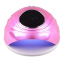 Lámpara secador de uñas LED UV de 120W para el secado de geles y esmaltes permanentes, color rosa