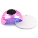 Lámpara secador de uñas LED UV de 120W para el secado de geles y esmaltes permanentes, color rosa