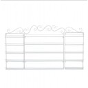 Soporte para esmalte de uñas, organizador de exhibición de prodctos, 5 niveles, estante de pared