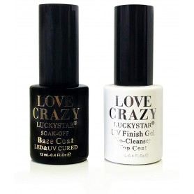 Top Coat y Base Coat Love Crazy 12ml