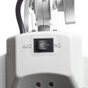 Lámpara de pie con lupa UV